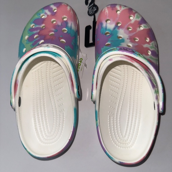 Crocs Classic Solar Rainbow Clogs - Picture 2 of 6